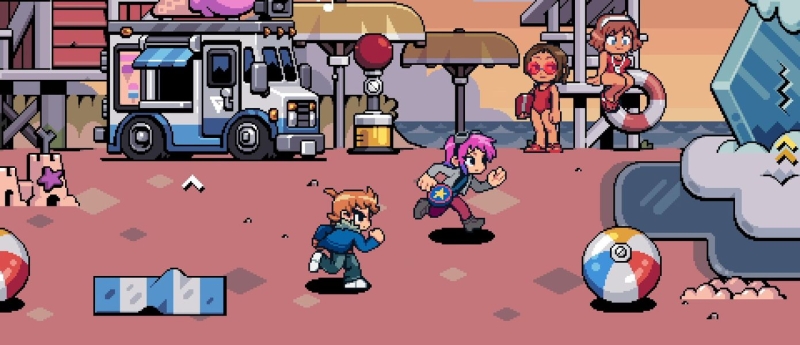 Скотт и Рамона отправляются в безумное приключение по Торонто: Геймплей Scott Pilgrim EX