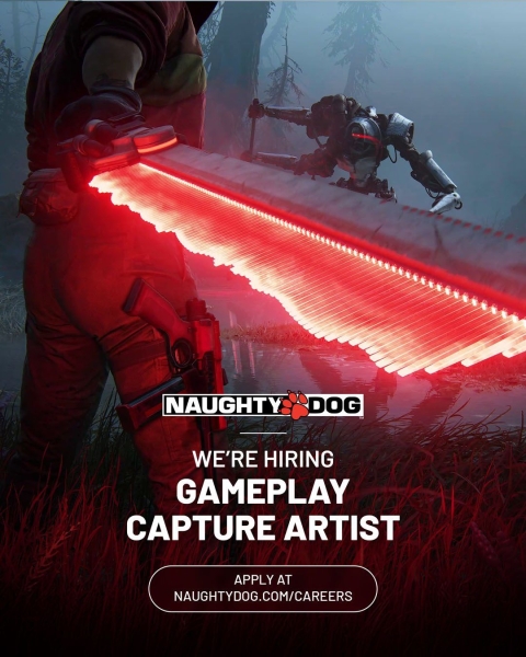 «Помогите показать наши миры»: Naughty Dog требуется сотрудник для захвата геймплея