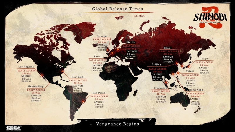 Shinobi: Art of Vengeance вышла в раннем доступе, но не на PlayStation