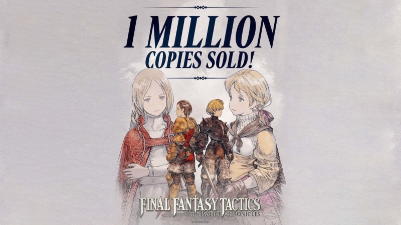 Square Enix смогла продать 1 миллион копий Final Fantasy Tactics: The Ivalice Chronicles — спрос превзошёл все ожидания
