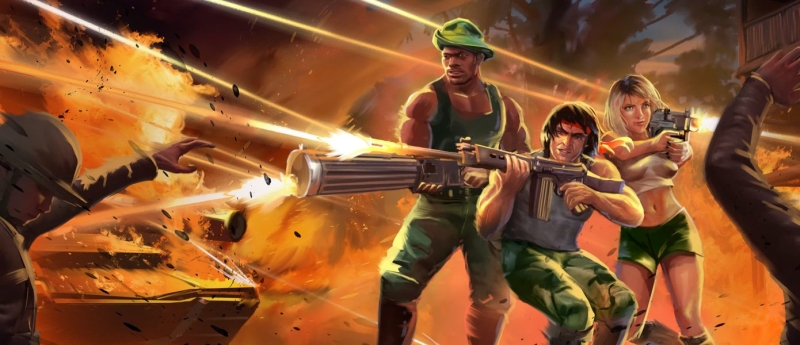 По стопам Contra и Ikari Warriors: Состоялся релиз ретро-игры Machine Gun Fury
